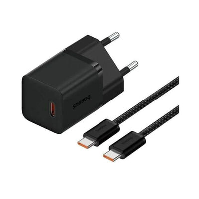 Mini Cargador Rápido Baseus GaN5 30W USB-C - Incluye Cable Tipo C