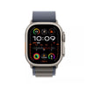 APPLE Apple Watch Ultra 2 (GPS + Cellular) Caja de titanio de 49 mm con correa Trail Loop Azul - S/M - Titanio - Bestmart