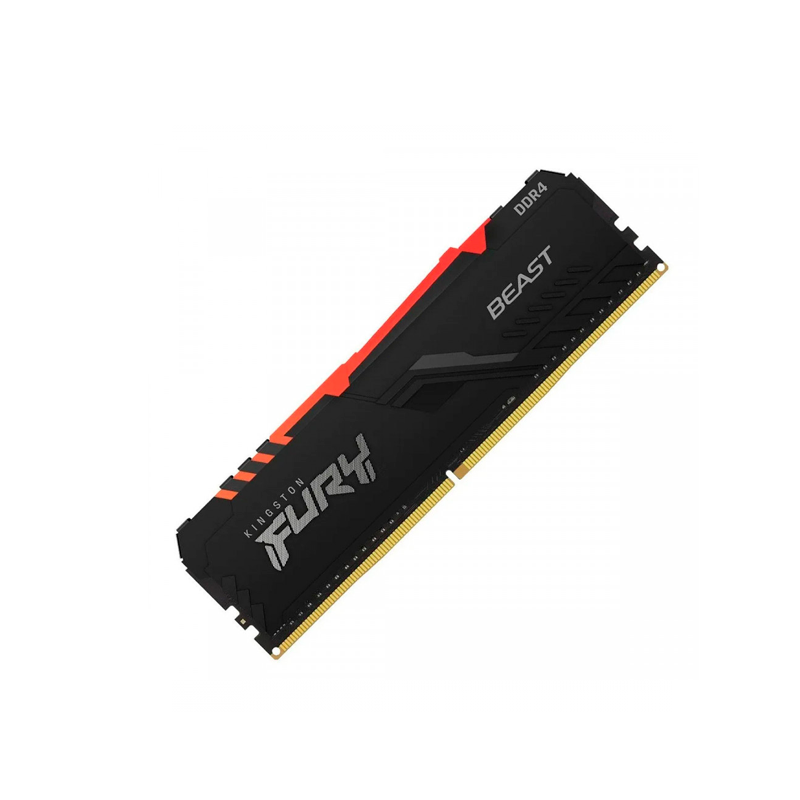 MEMORIA RAM DDR4 KINGSTON FURY BEAST RGB 8GB 3200MHZ DIMM