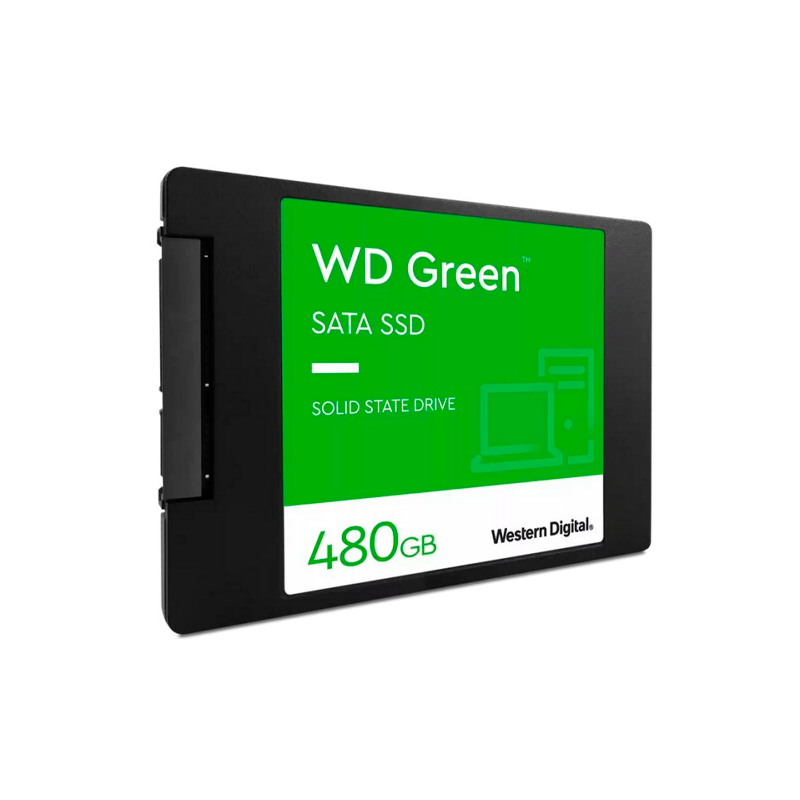 Disco Solido Interno SSD Western Digital Green, 480GB, SATA 6Gb/s 2.5", 545MB/s