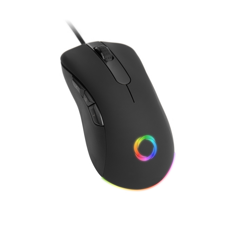 Mouse Gamer Nibio Rule - 16.000 DPI - Negro