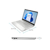 HP Notebook HP 15,6” - 12.ª Gen - 8GB RAM - 256 GB SSD - Silver - Bestmart