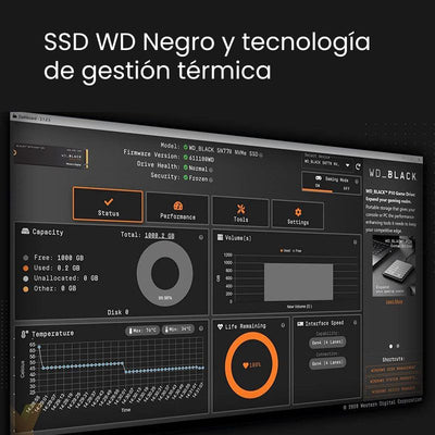 WD Disco Interno SSD WD SN770 - 500 GB - Gen4 PCIe - Negro - Bestmart