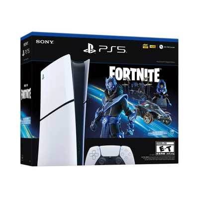 Consola Sony PS5 Slim - Paquete Fortnite Cobalt Star - Edición Digital