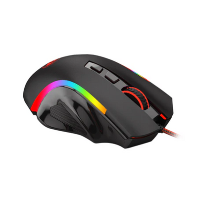 Mouse Gamer Redragon GRIFFIN M607 RGB - 7200 DPI - Negro