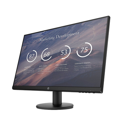 HP Monitor HP - P27v G4 - 27" - IPS LCD FHD (VGA, HDMI) - Bestmart