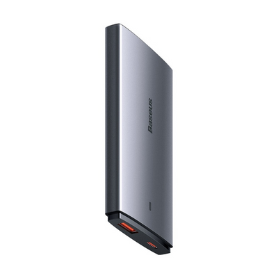 Cargador Rápido Baseus Ultra Delgado GaN5 65W - Tipo C + USB-A - Especial Viajeros