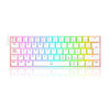 Teclado Gamer Redragon Dragonborn K630W RGB Switch Brown- Blanco