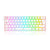 Teclado Gamer Redragon Dragonborn K630W RGB Switch Brown- Blanco