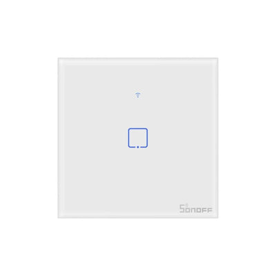 Interruptor De Pared Táctil WiFi Sonoff TX - T1EU1C - 1 Canal - Blanco