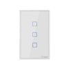 Interruptor De Pared Táctil WiFi Sonoff TX - 3 Canales - Blanco