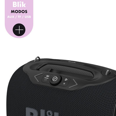 Parlante Bluetooth Blik Partybass120 - Negro