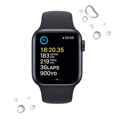 APPLE Apple Watch SE 2.ª generación (GPS) con caja de aluminio y correa deportiva (2022) 40mm- - Bestmart