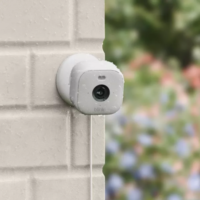 Blink - Cámara de seguridad 1080p Mini 2 para interiores y exteriores - Blanca