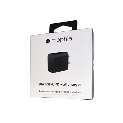 Mophie Cargador de pared Mophie PD USB-C de 20 W - Carga Rapida - Bestmart