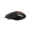 Mouse Gamer Nibio con cable - 4.000 DPI - Negro