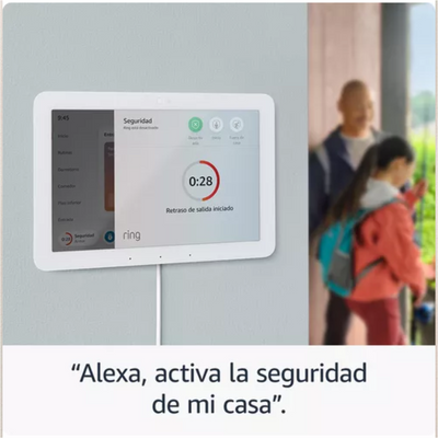 Amazon Echo Hub 8" Panel de Control para Casa Inteligente con Alexa - Blanco