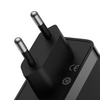 Baseus Cargador Rápido Baseus GaN5 Pro USB-C x 2 + USB - Incluye Cable Tipo C - Compatible con Macbook - 140W - Negro - Bestmart