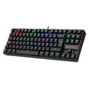 Teclado Gamer Redragon Kumara K552 RGB Switch Blue - Negro