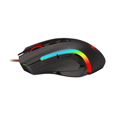 Mouse Gamer Redragon GRIFFIN M607 RGB - 7200 DPI - Negro