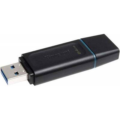 Pendrive Kingston DataTraveler Exodia de 64GB - USB 3.2 - Negro