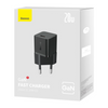 Baseus Cargador Rápido Baseus Mini GaN5 1C 20W - Negro - Bestmart