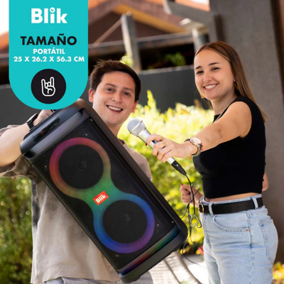 Parlante Karaoke Blik Lightmax6