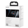 Baseus Cargador Rápido para Auto Baseus Dual USB + USB-C - Incluye Cable Lightning 1M - 40W - Gris - Bestmart