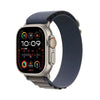 APPLE Apple Watch Ultra 2 (GPS + Cellular) Caja Titanium 49mm con correa Trail Loop Azul/Negro - M/L - Bestmart