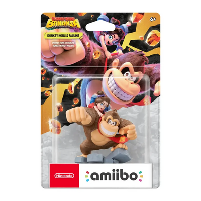 Nintendo Amiibo Donkey Kong y Pauline – DK Banana Series - Bestmart