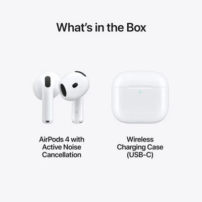 Audifono Inalambrico AirPods 4 con cancelación de ruido Blanco