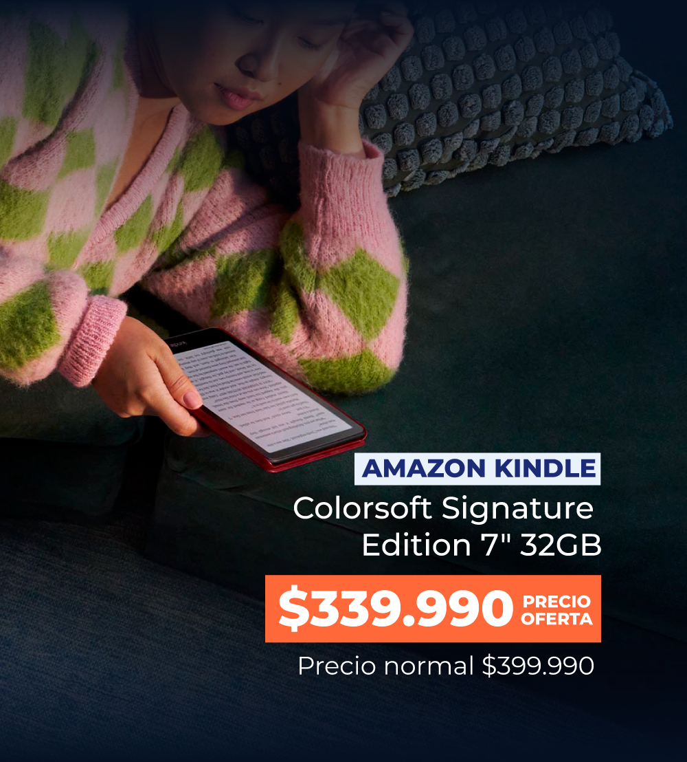 eReader Amazon Kindle Colorsoft con pantalla a color