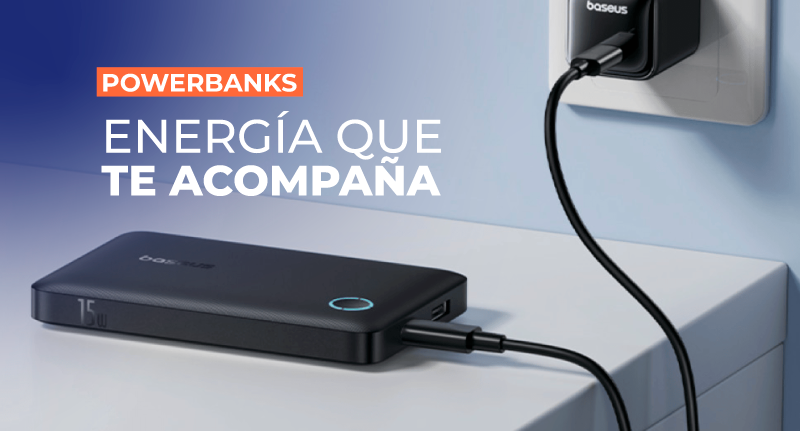 Power banks y cargadores portátiles