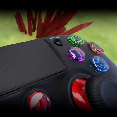 Control Gamer Redragon Juno G818 para PC y PS4 con Bluetooth