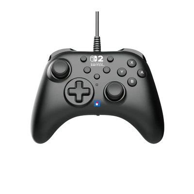 Hori Control Alambrico Horipad Turbo para Nintendo Switch 2 - Negro - Bestmart