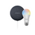 Pack Google Nest Mini (2da Gen.) - Negro + Ampolleta LED Inteligente RGB