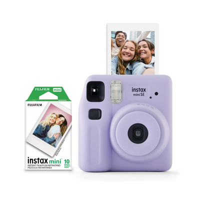 Cámara Fujifilm Instax Mini SE - Morado + 10 Films