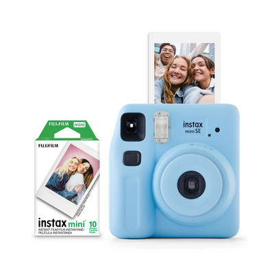 Cámara Fujifilm Instax Mini SE - Azul + 10 Films