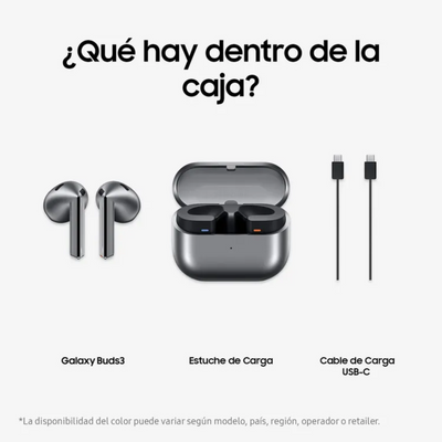 Audifono Inalambrico Samsung Galaxy Buds 3 Plateado