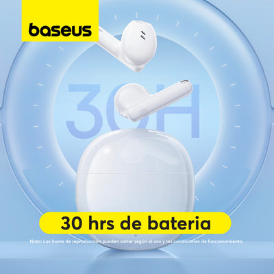 Bestmart Pack Amazon Echo Show 5 3ra Gen Blanco + Audifono Inalambrico Baseus Bowie E13 Blanco - Bestmart