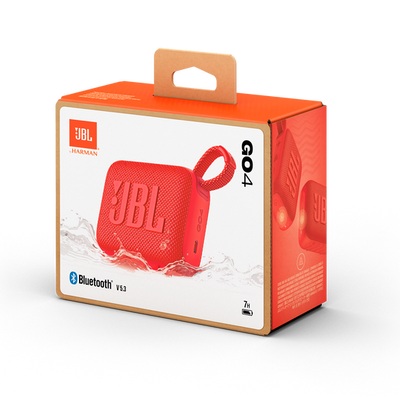 Parlante Bluetooth JBL GO 4 - Rojo