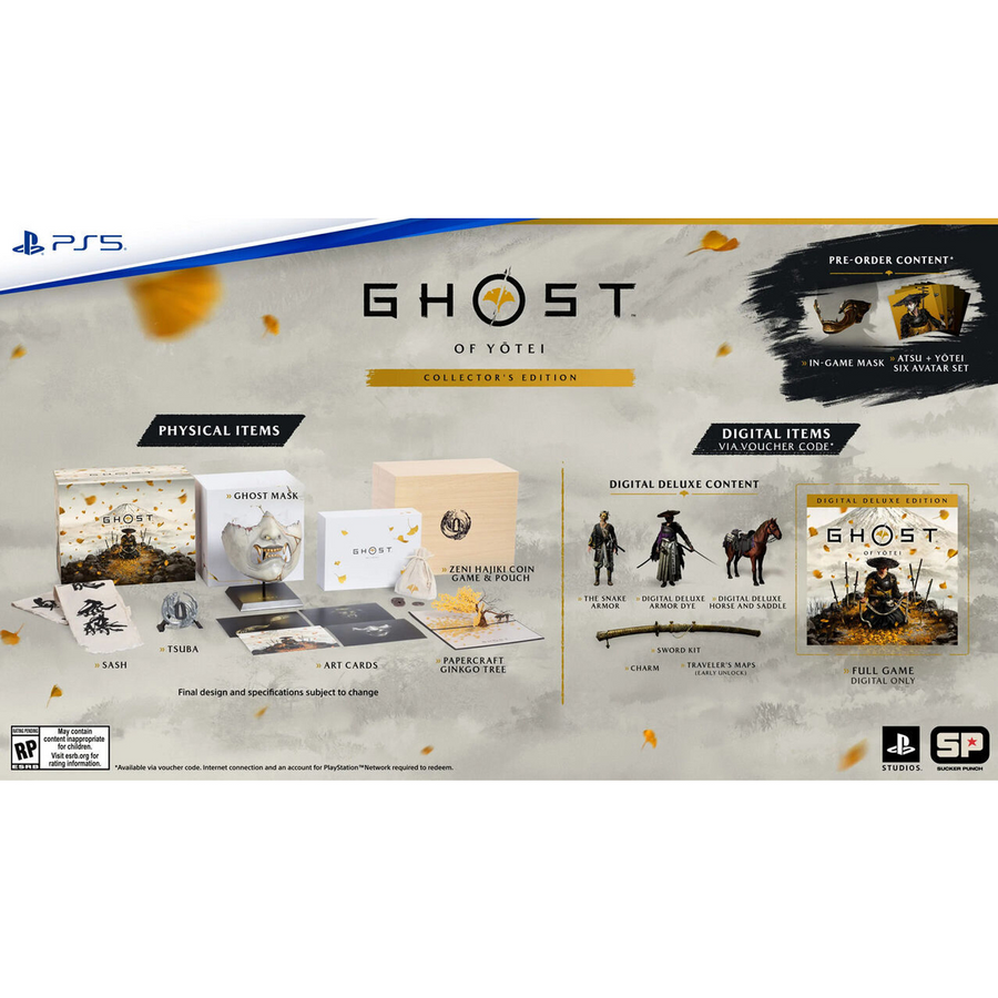 (Preventa) Juego PS5 Ghost of Yotei Edición Coleccionista