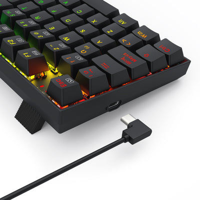 Teclado Gamer Redragon ZIGGS K669-RGB SP