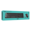 Kit Teclado + Mouse Logitech MK220 Español negro