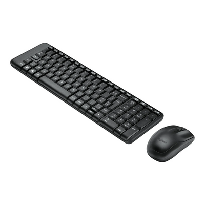 Kit Teclado + Mouse Logitech MK220 Español negro