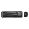 Kit Teclado + Mouse Logitech MK220 Español negro