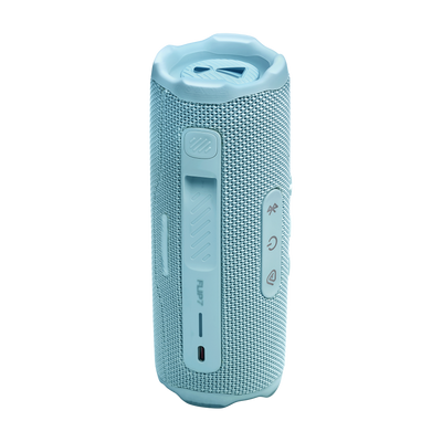 Parlante Bluetooth JBL Flip 7 Celeste IP68 con AI Sound Boost y Auracast