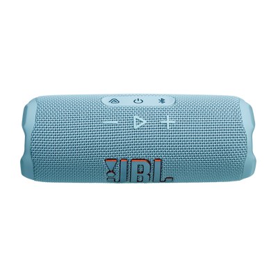 Parlante Bluetooth JBL Flip 7 Celeste IP68 con AI Sound Boost y Auracast
