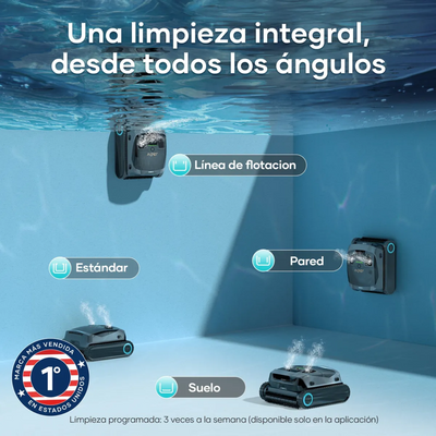 Aiper Limpiador de piscina automático Aiper Scuba X1 gris - Bestmart