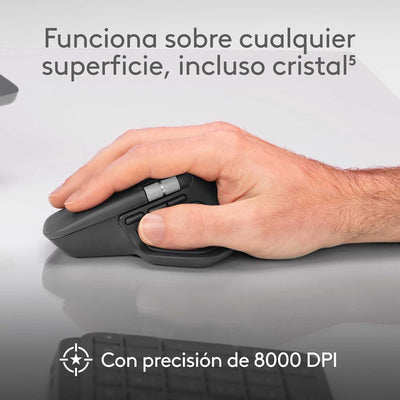 Mouse inalámbrico Bluetooth Logitech MX Master 4 Negro